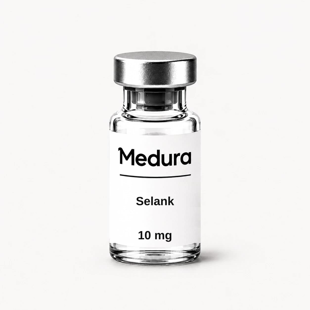 Selank vial and label